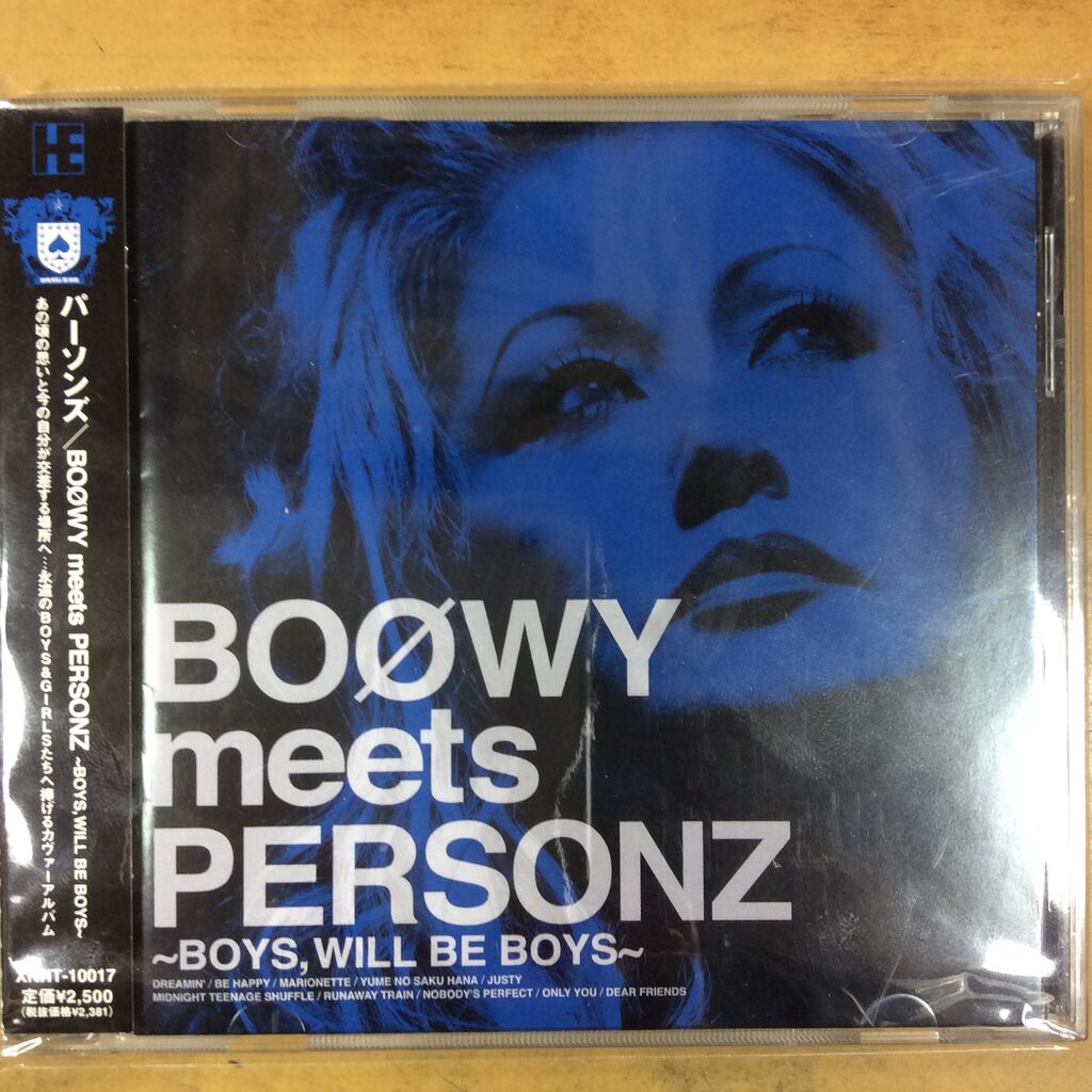 パーソンズ『BOOWY MEETS BOY』『BOOWY MEETS GIRL』2作共に入荷 パーソンズ『BOOWY MEETS BOY』『BOOWY MEETS GIRL』2作共に入荷
