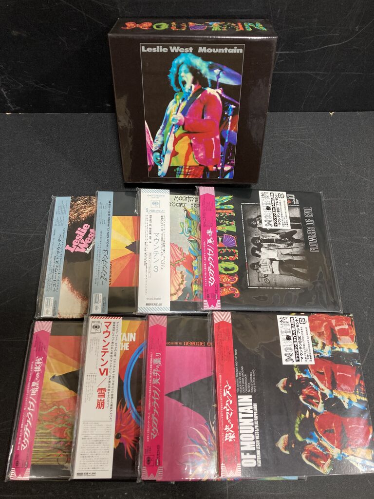 マウンテン紙ジャケットボックスセット8タイトル 廃盤 美品 12/18(水) 特典BOX付き紙ジャケまとめ買いセット入荷しました!! : 千葉