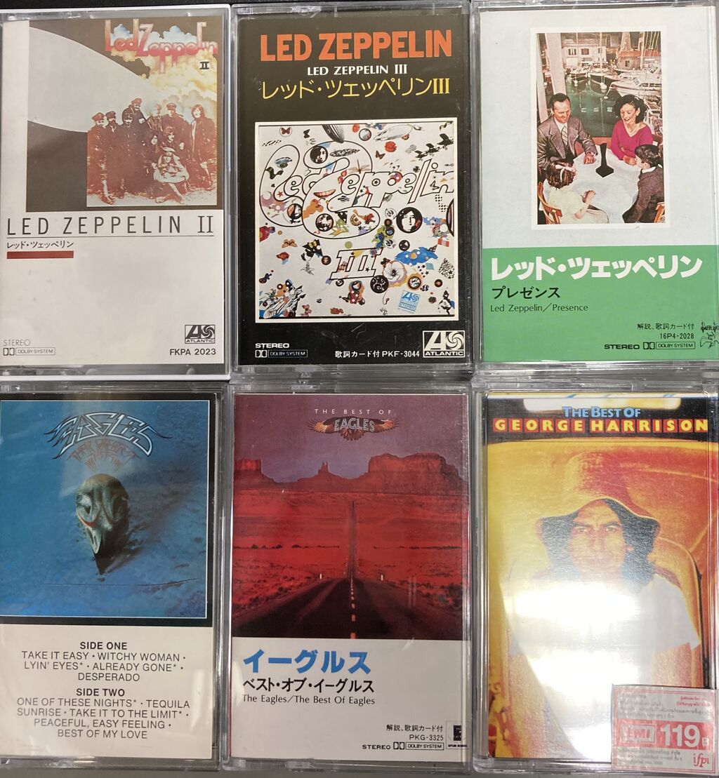 8/22 ロック名盤カセット大量入荷しました。 : 千葉県柏市のCD 8/22 ロック名盤カセット大量入荷しました。 : 千葉県柏市のCD