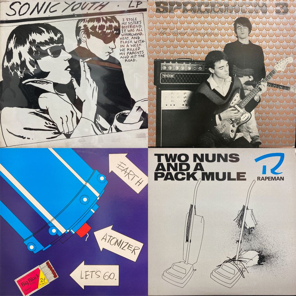 grandool ソニックユース黒 同2店 70s・80s goth~ニューウェーヴ / 90s オルタナ 中古レコード揃っ
