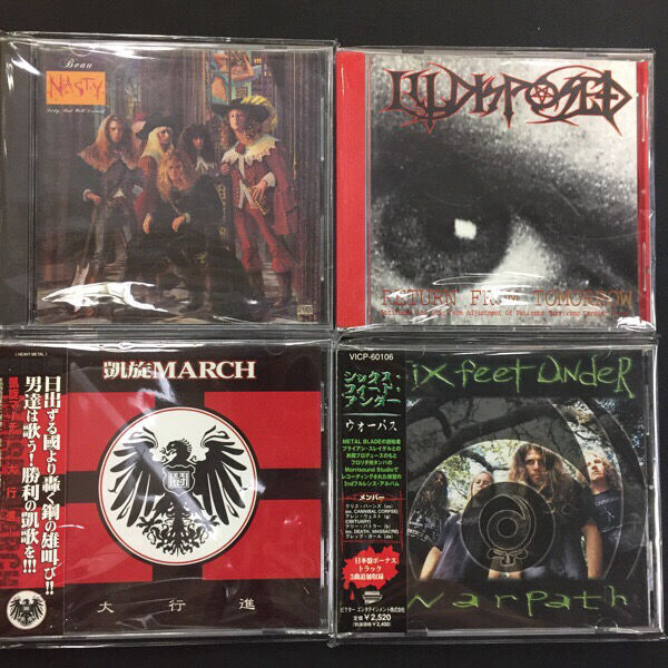 メタル廃盤中古CD入荷!! DEMIGOD!! DRAGON!! IMMOLATION