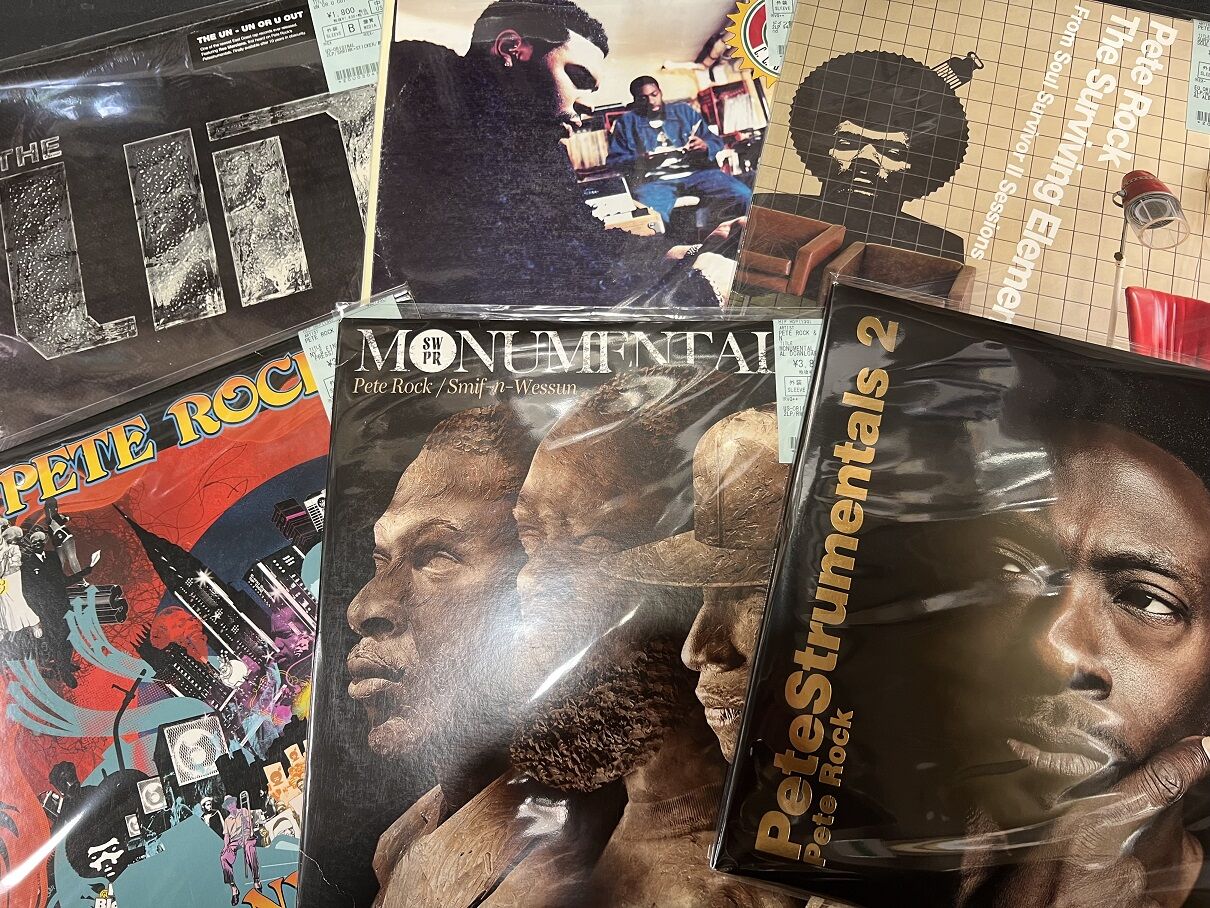 PETE ROCKレコード8枚セット PETE ROCKレコード8枚セット （1/7(土) HIPHOP新着USED LP 70枚