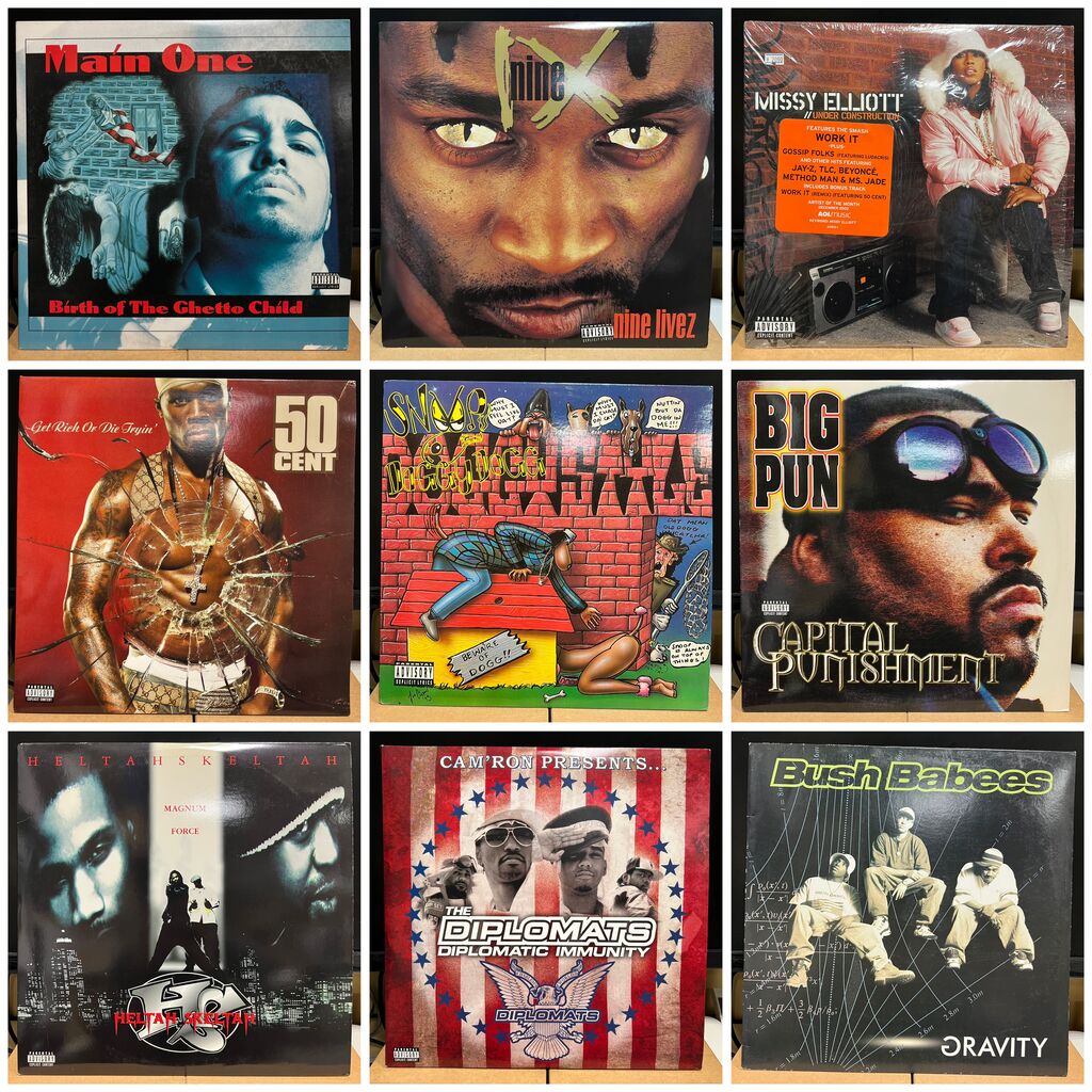 14:00よりお取り置き・通販承ります＞ 2/18(土) HIP HOP/R&B used LP 