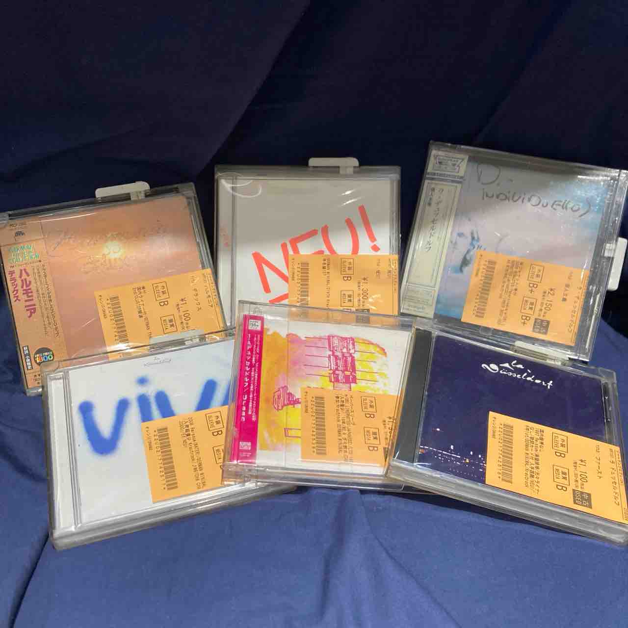 ノイなどビッグネーム/定番系プログレCD少量まとまって入荷だ