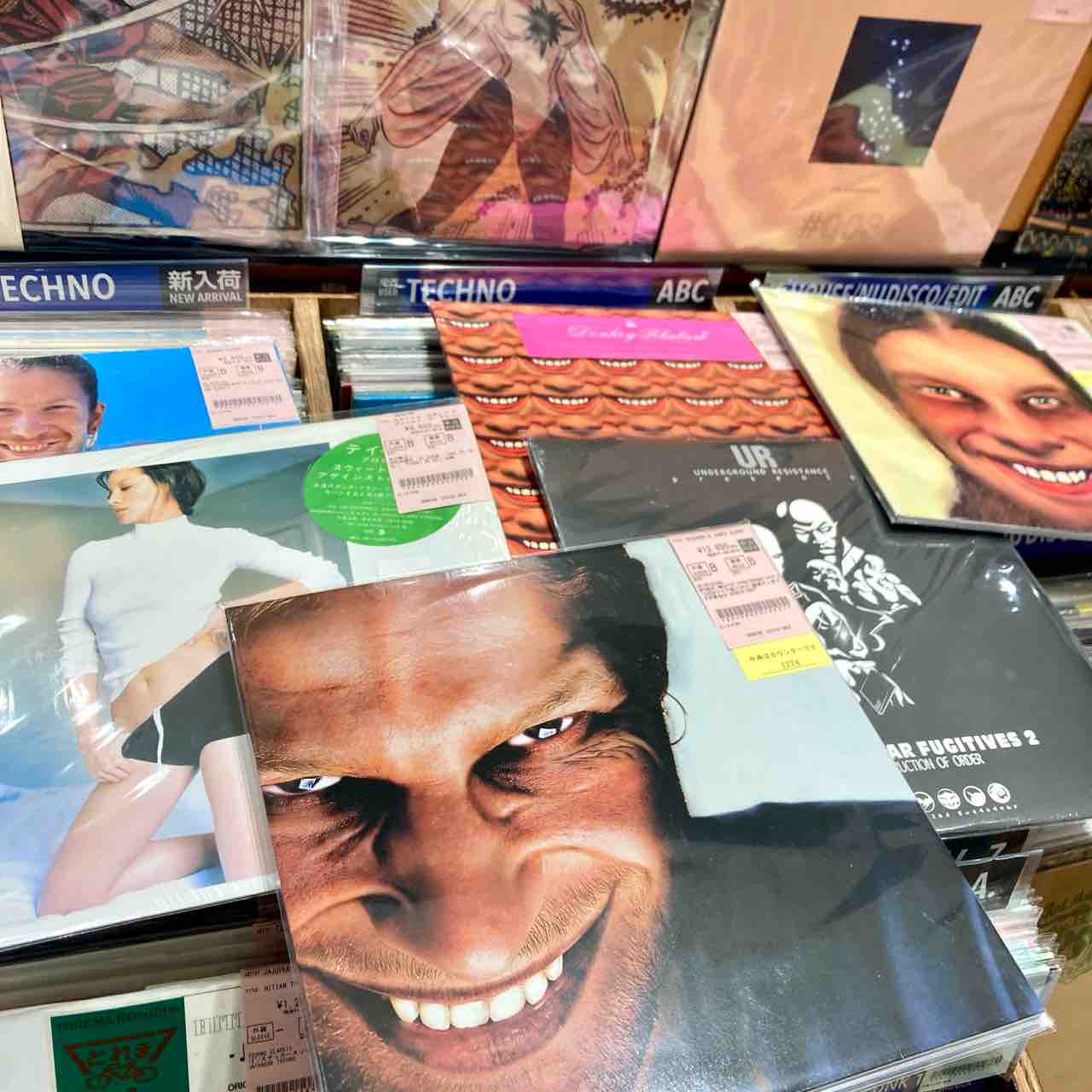 中古】4/2(木)田中フミヤのとれまレコード、APHEX、ジェフ・ミルズ