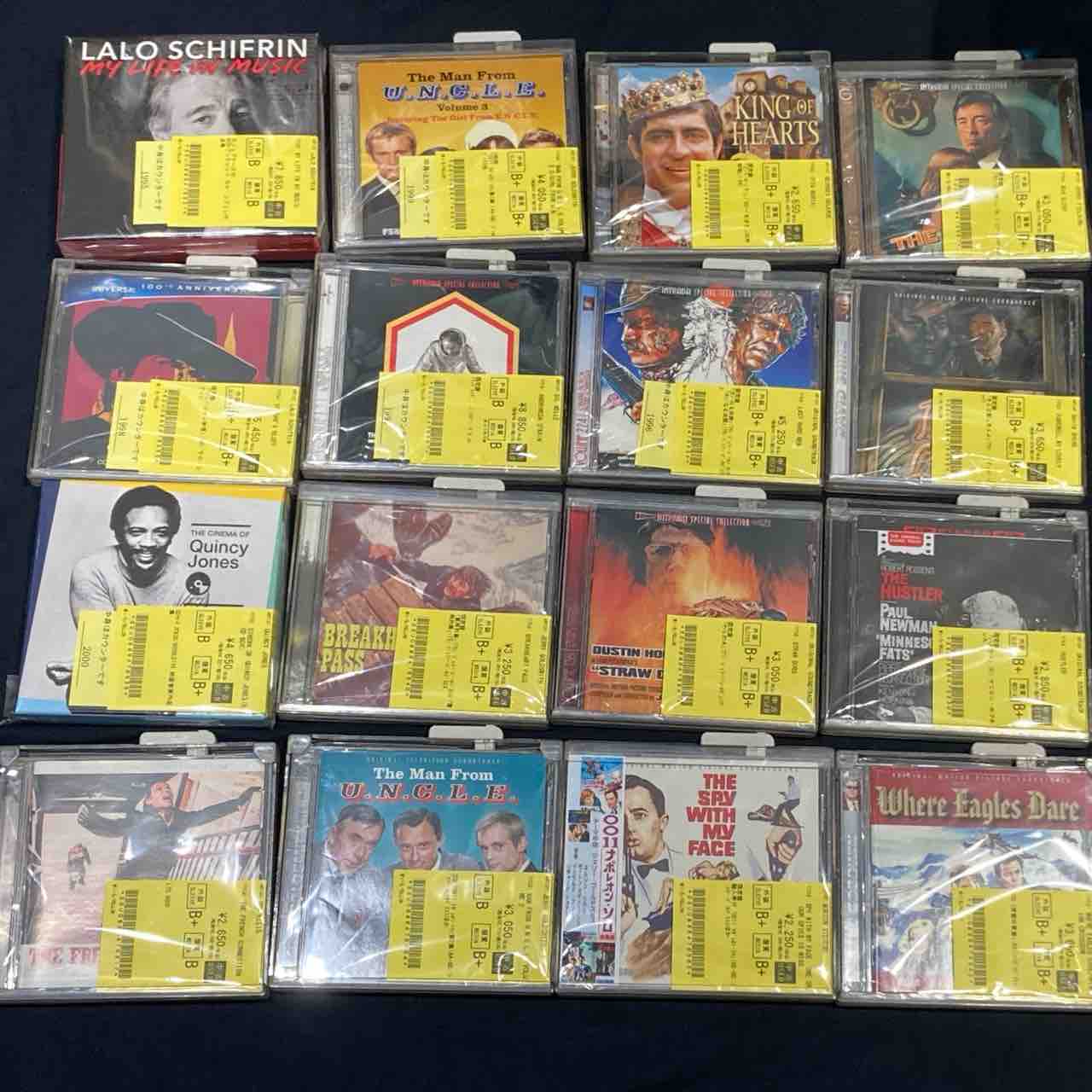 稀少な洋画サントラが大量入荷！！ : ディスクユニオン川崎店
