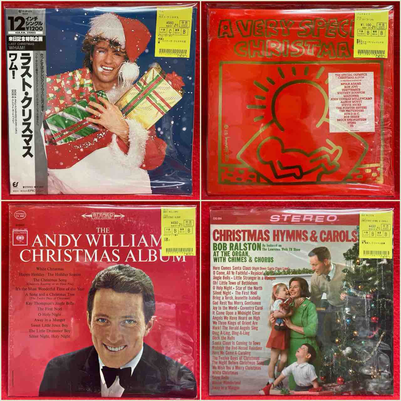 12/14(土)ディズニー、クリスマス中古レコードまとめて入荷です 12/14(土)ディズニー、クリスマス中古レコードまとめて入荷です