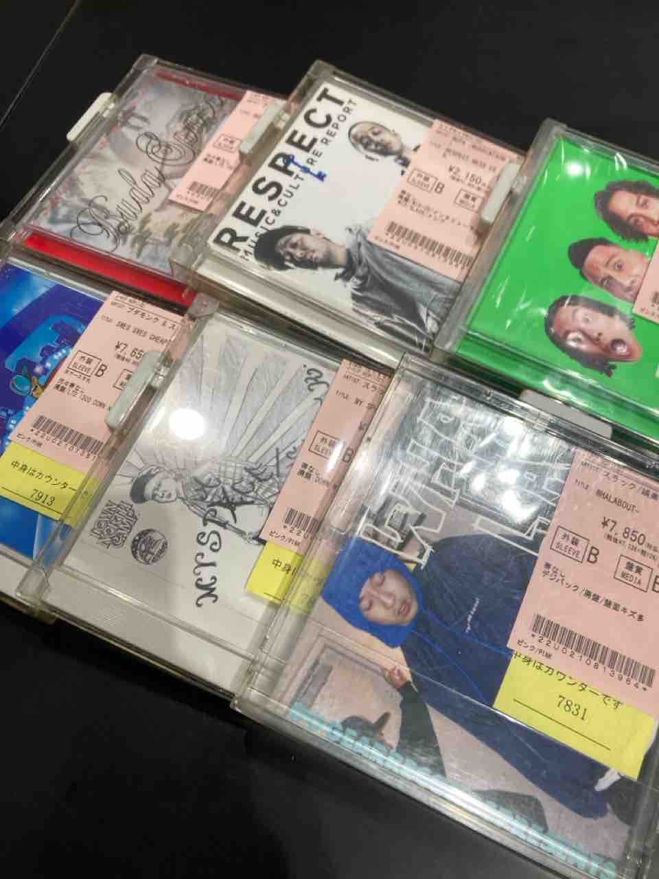 HIPHOP新着】月初HIPHOP CD約30枚ほど新着コーナー出してます