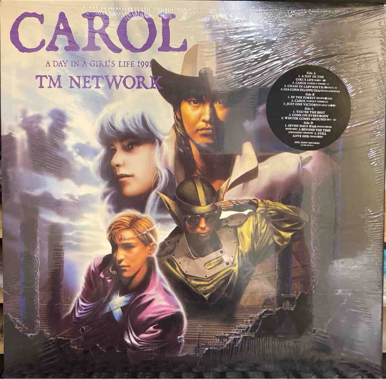 近年盤【本日入荷中古アナログ】「TM NETWORK / CAROL 近年盤【本日入荷中古アナログ】「TM NETWORK / CAROL