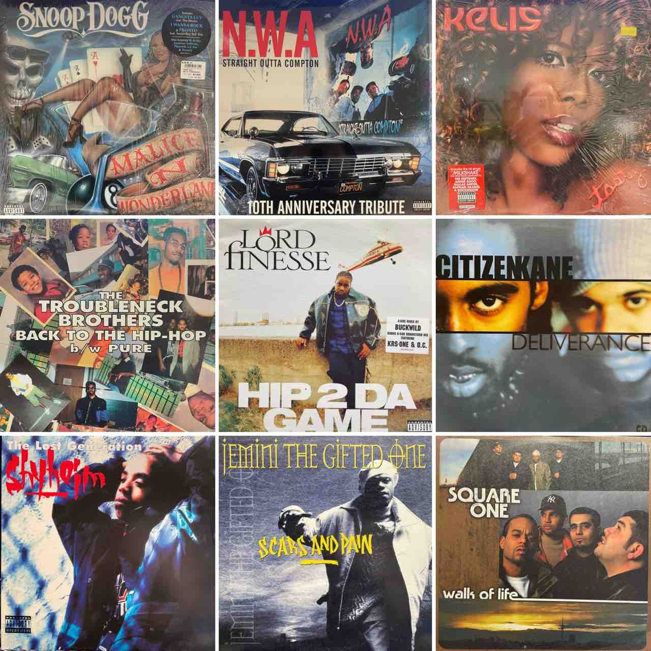 10/12(月祝) HIPHOP R&B 日本語ラップ中古レコードまとめて170枚放出