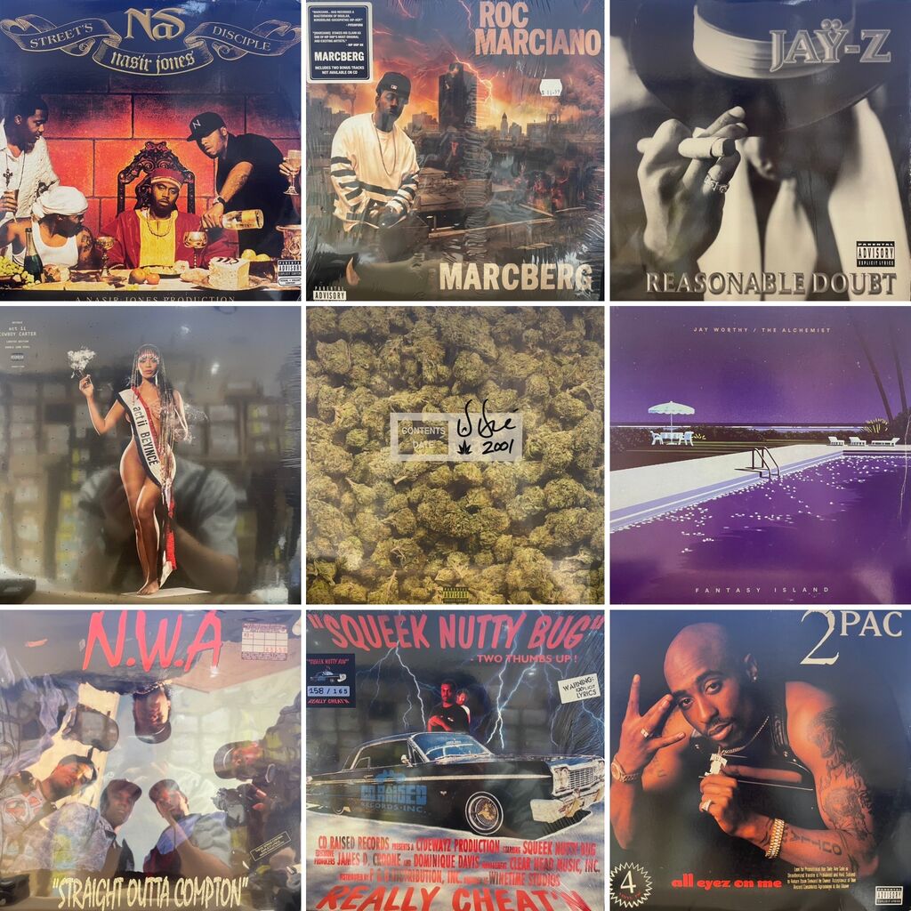 hiphopレコード22枚 AV8 シリーズ hip hop レコード12枚 - メルカリ