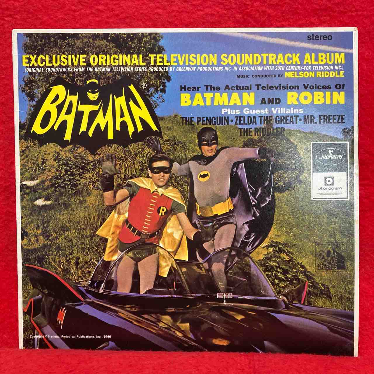 3/4(月)バットマンTVシリーズサントラ中古LP入荷しました 3/4(月)バットマンTVシリーズサントラ中古LP入荷しました