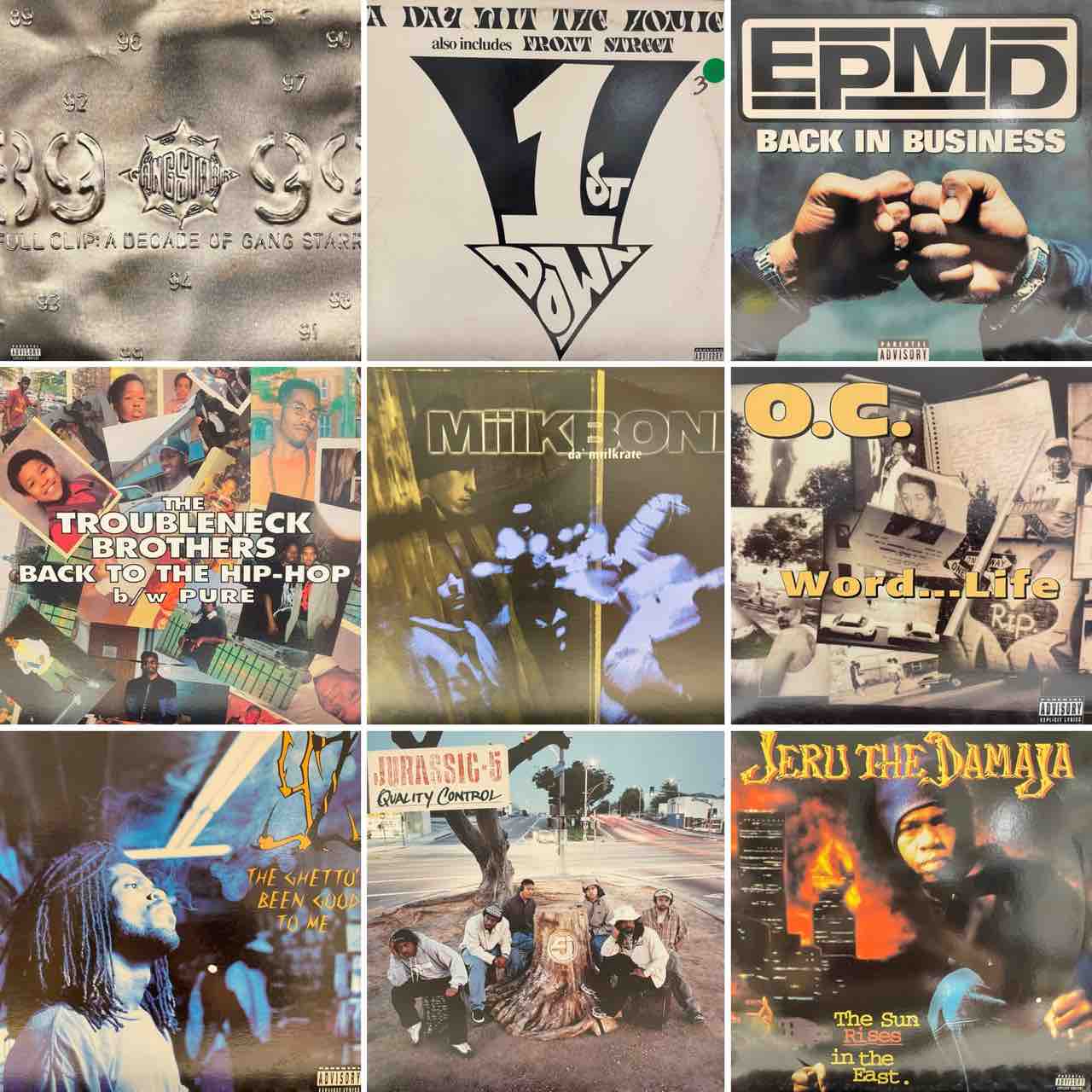 10/12(月祝) HIPHOP R&B 日本語ラップ中古レコードまとめて170枚放出