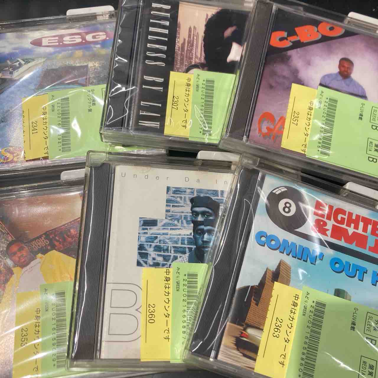 187 G's & B.M.W. g-rap g-funk g-luv 本日限定 G-RAPまとまって入荷！※G-LUV掲載タイトル多数！！ : ディスクユニオン