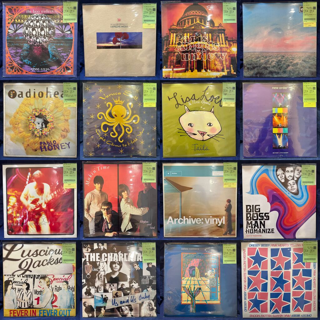 予告＞ 6/6(土)【川崎店OPEN1周年記念祭】80's/90'sロックレコード放出