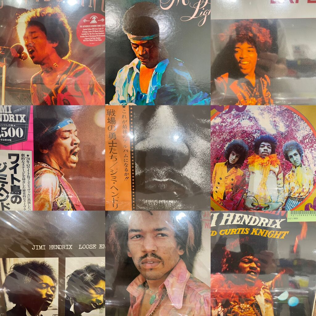 特集】夏のジミヘン祭～JIMI HENDRIX 一挙出品～ ディスクユニオン川崎