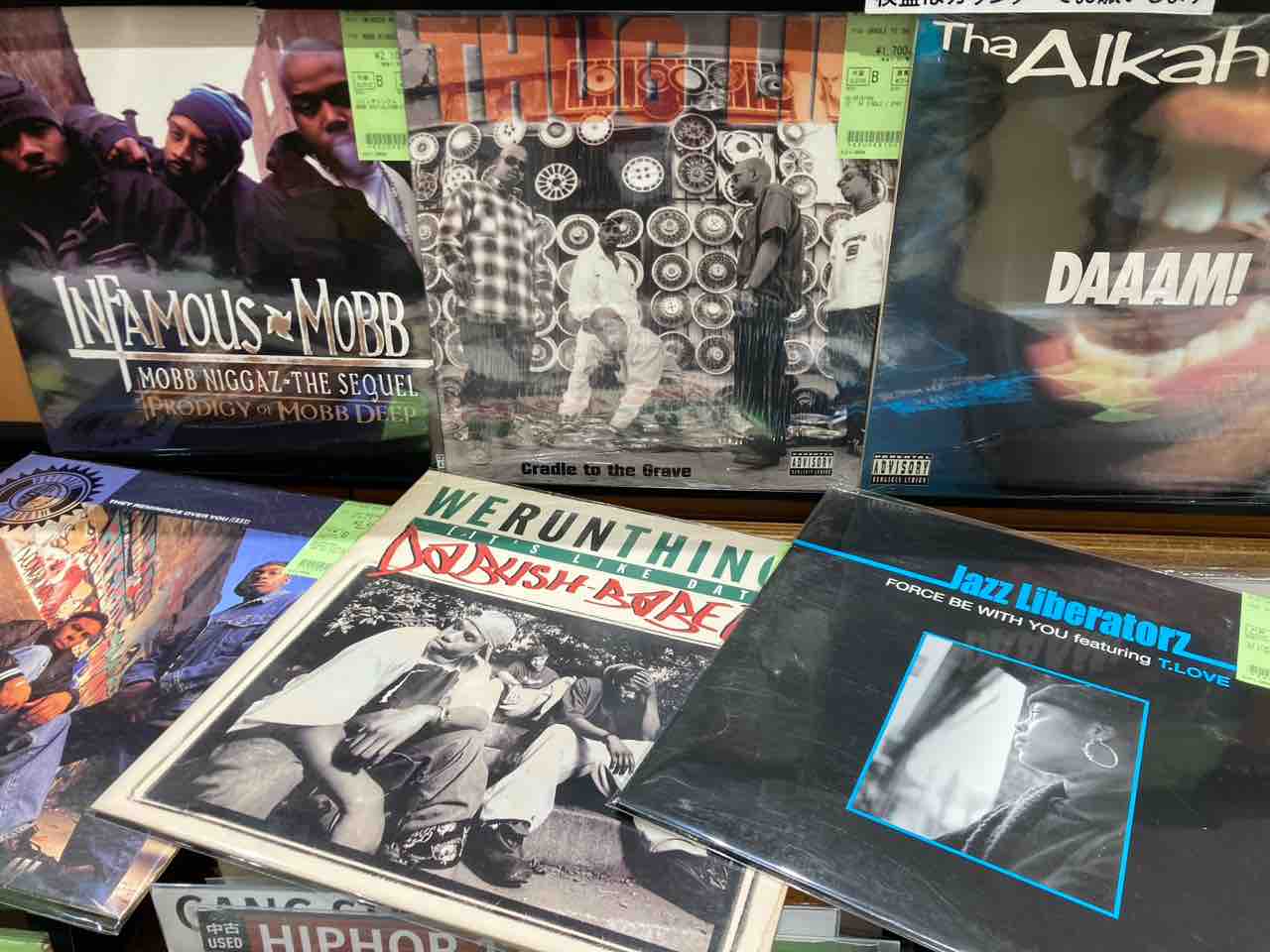 新入荷入替】6/4(木) HIPHOP R&B 新入荷400枚補充 ※90'S シングル多め