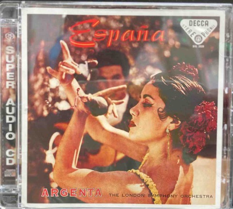 本日入荷中古SACD】「ATAULFO ARGENTA / ESPANA」 : ディスク