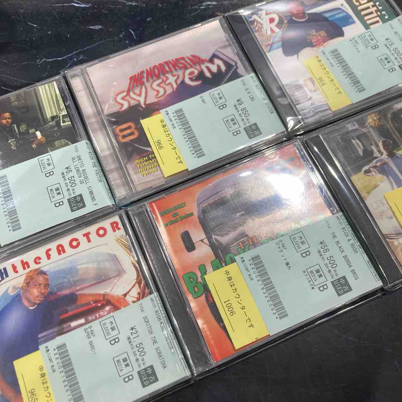 G-RAP CD≫≫≫激レアRICH THE FACTORまとめて入荷！ : ディスク