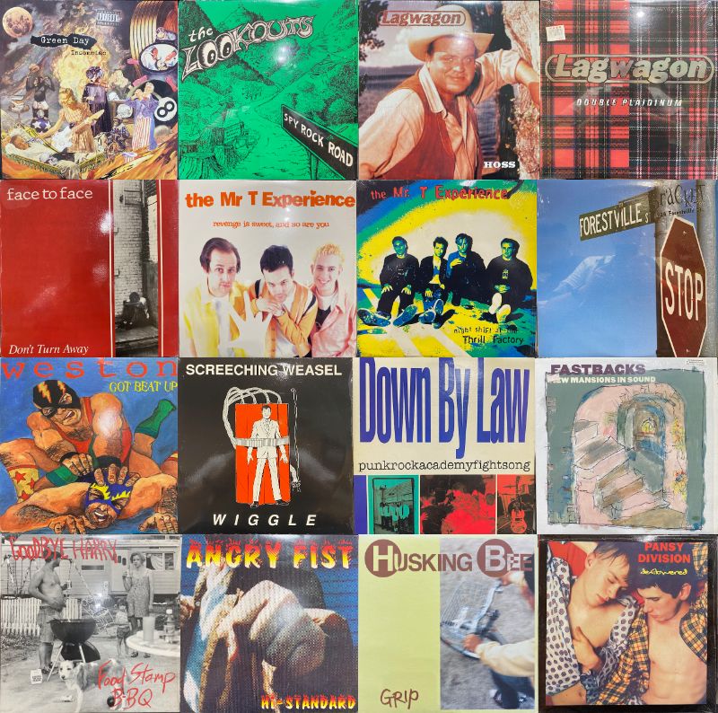 10/12(月祝) メロディック中心にPUNK新着レコードまとまって入荷
