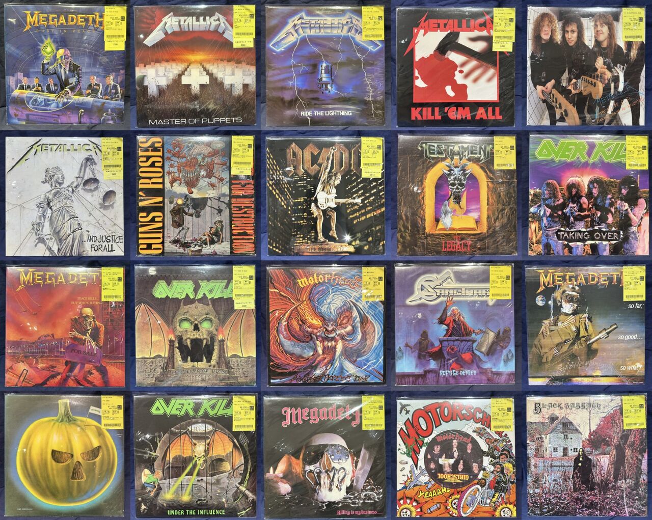 Destruction CD 10枚セット スラッシュメタル 10/4(日)スラッシュメタル～ハードロック 約110点新着レコード放出