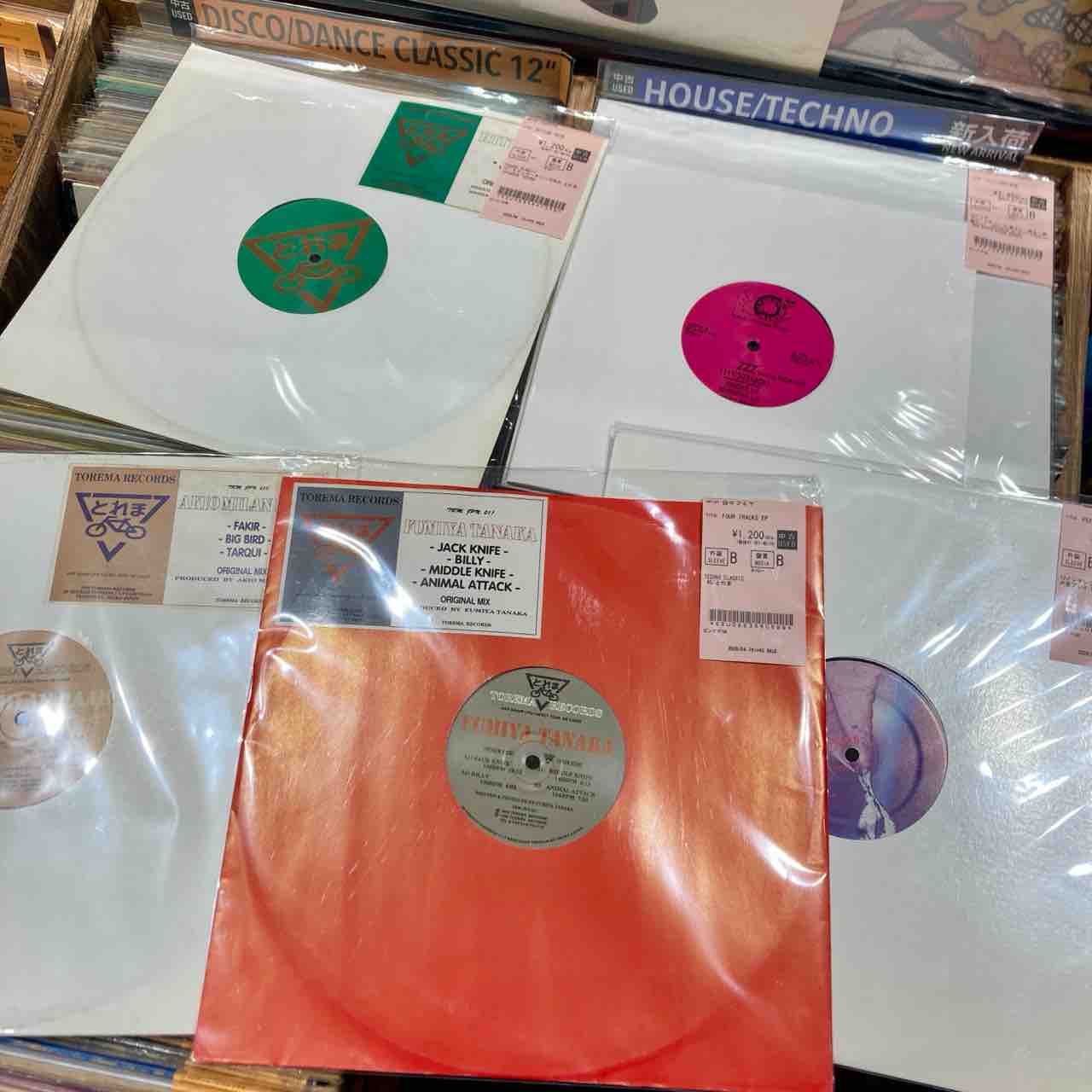 中古】4/2(木)田中フミヤのとれまレコード、APHEX、ジェフ・ミルズ