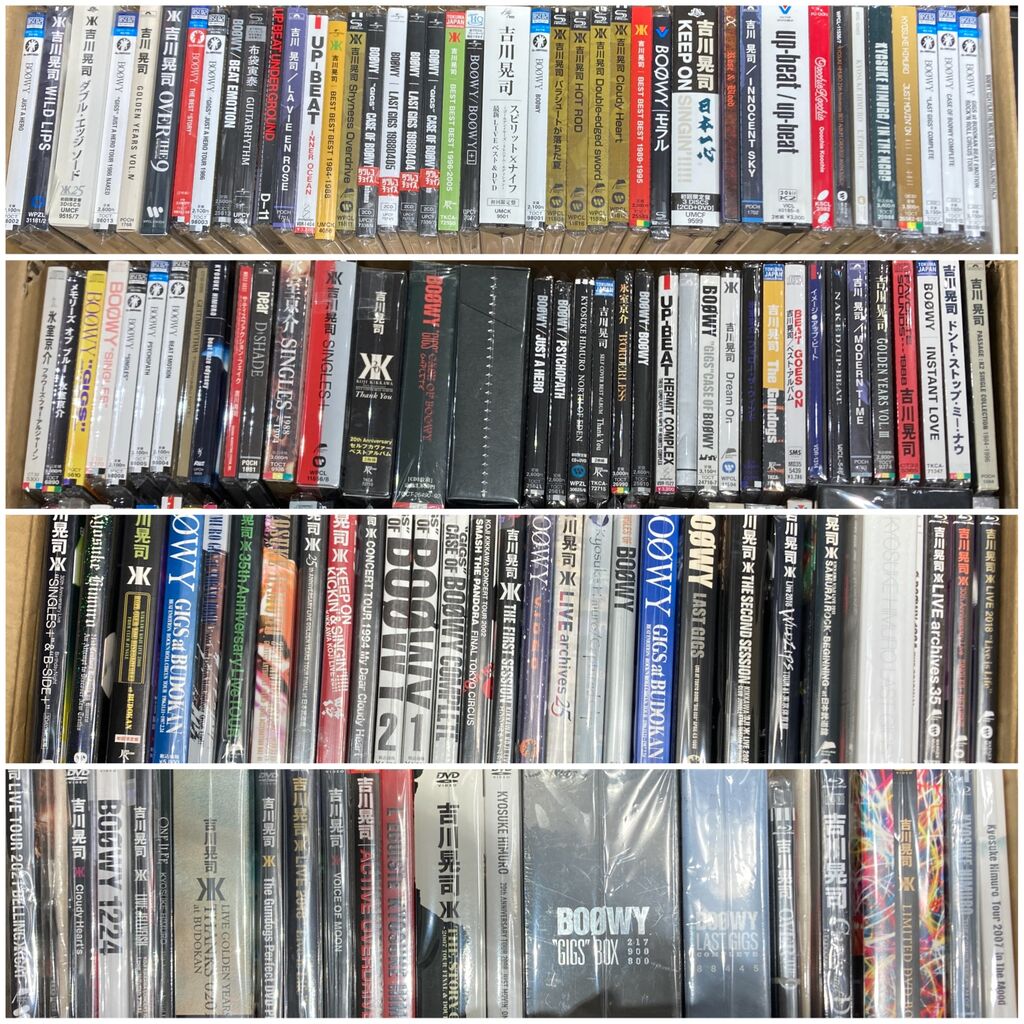 BOØWY‼吉川晃司‼150点以上大放出 ^^) _旦~~ : ディスクユニオン川崎店