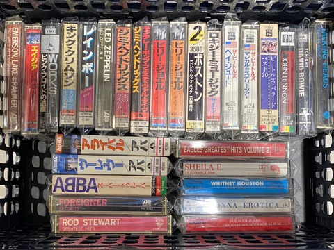 中古】カセットテープ入荷情報！キング・クリムゾン、レッド