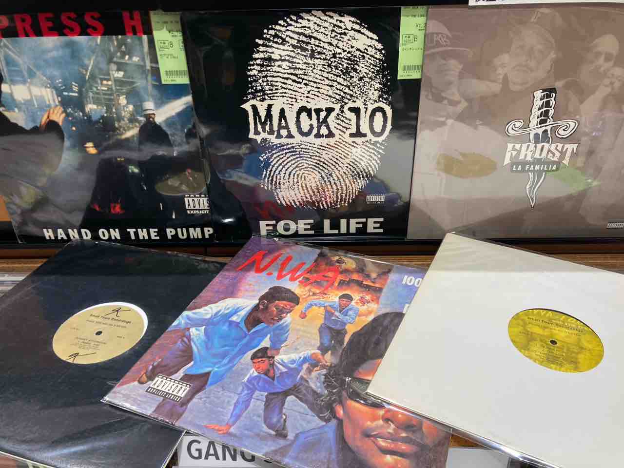 新入荷入替】6/4(木) HIPHOP R&B 新入荷400枚補充 ※90'S シングル多め