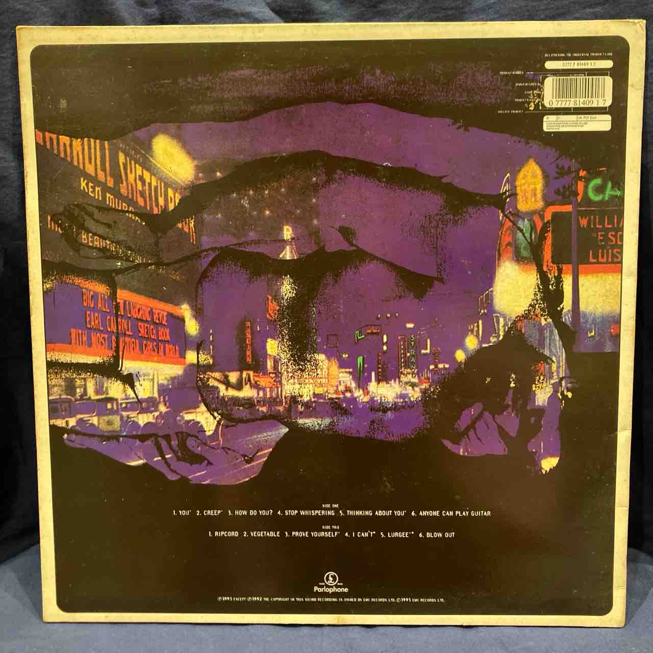 推薦盤】RADIOHEAD / PABLO HONEY/レディオヘッドの1stAL、稀少なUK