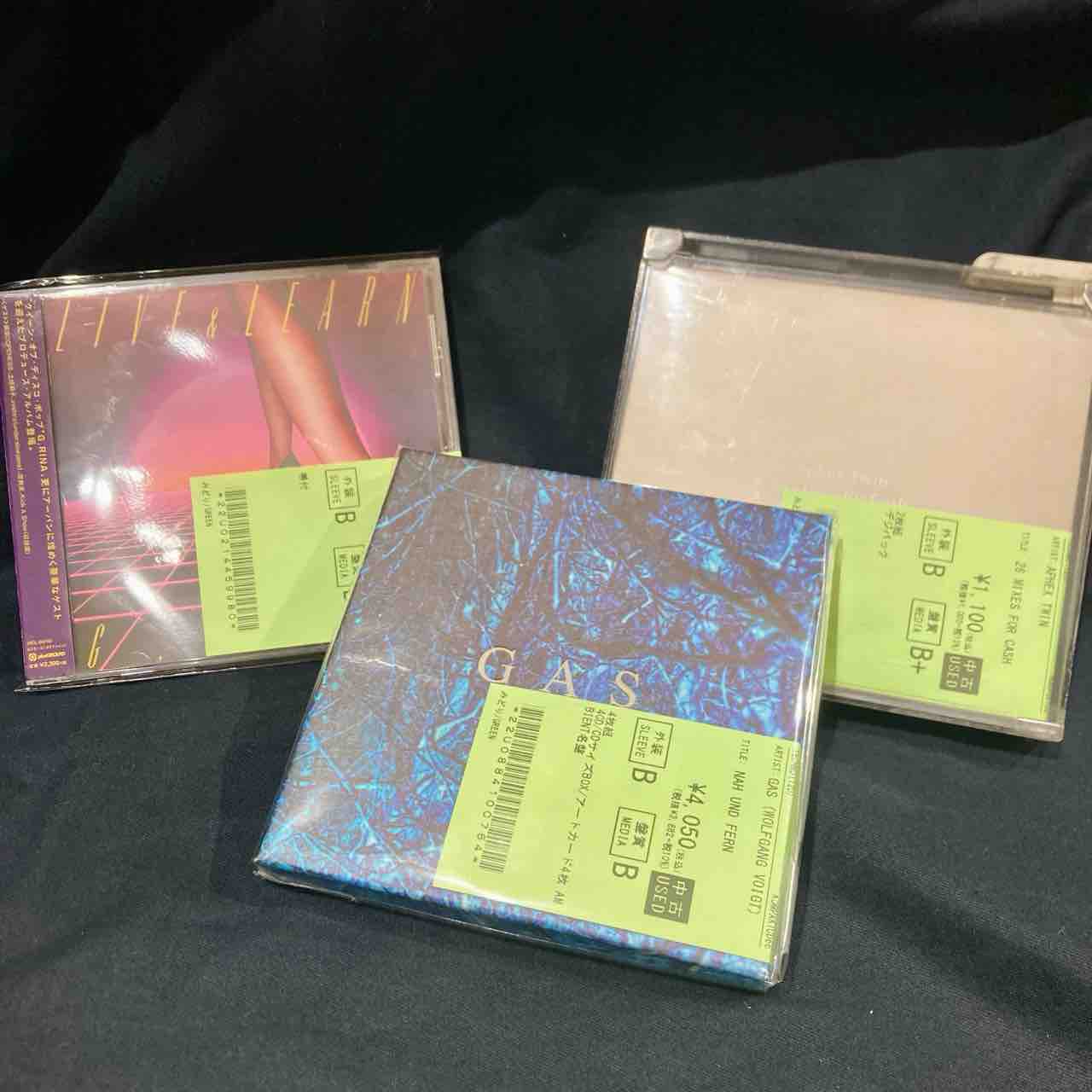 中古】1/28(木)AKUFEN、RHYTHM&SOUND、GASなど新着USED CDご紹介 