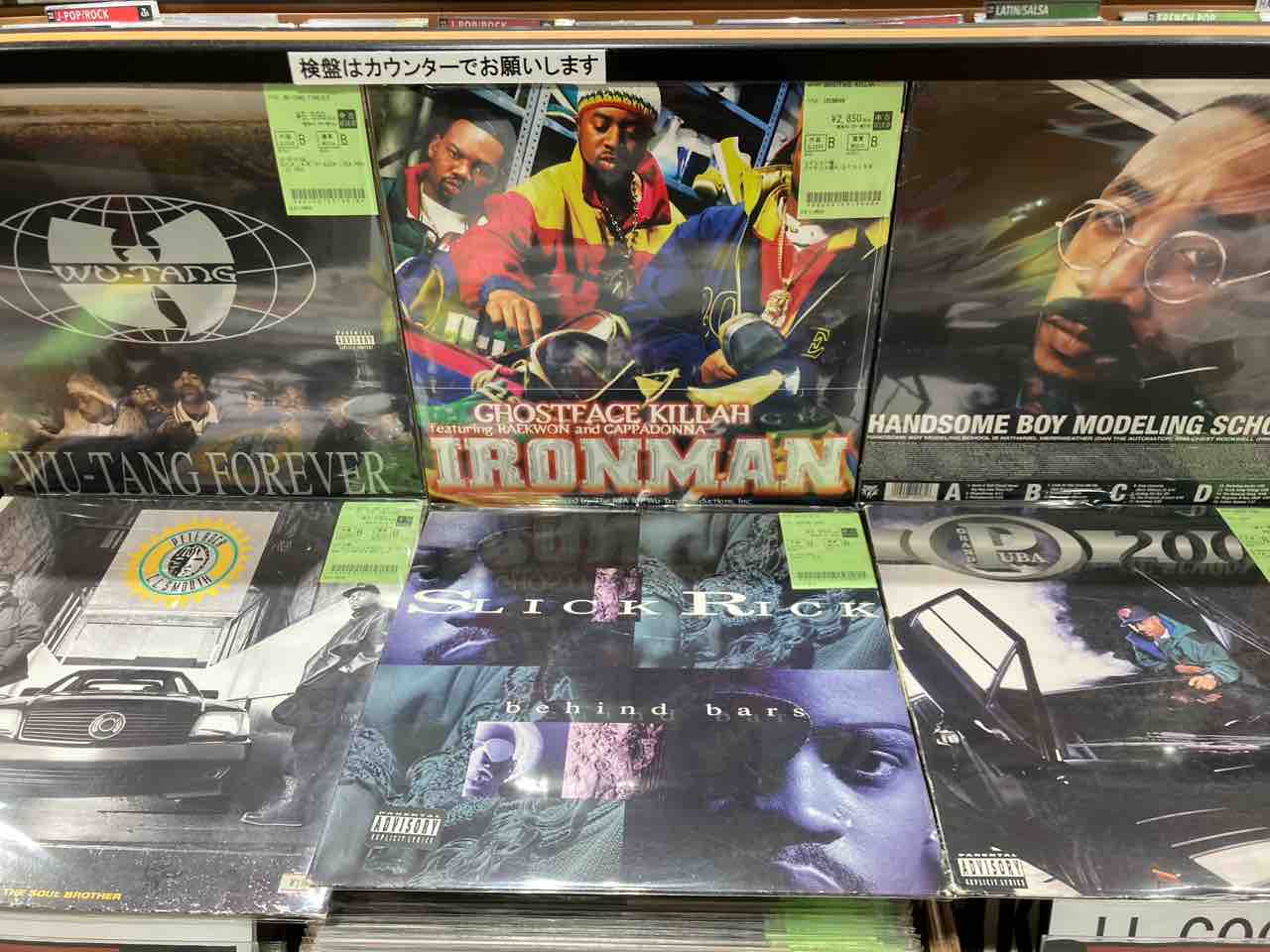オンライン解禁⇒1/17(sat) 90'sメインでHIPHOP R&B LP約80枚放出