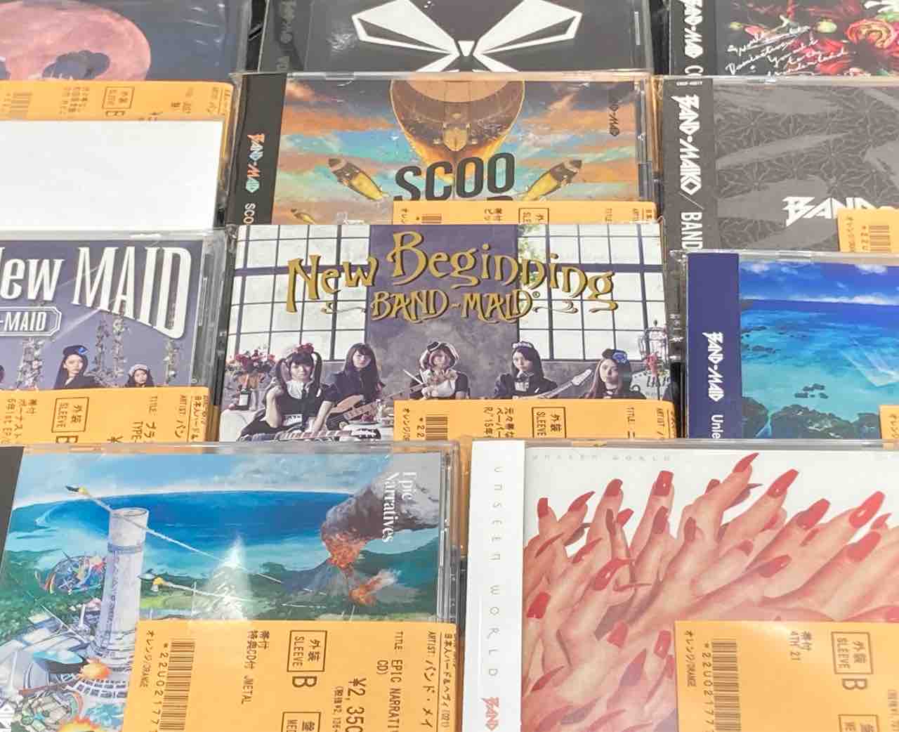BAND-MAID CD各種入荷！ : ディスクユニオン川崎店