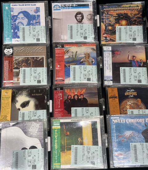 10/19(日)廃盤紙ジャケ中古CD入荷！AOR作を中心に多数出品中です