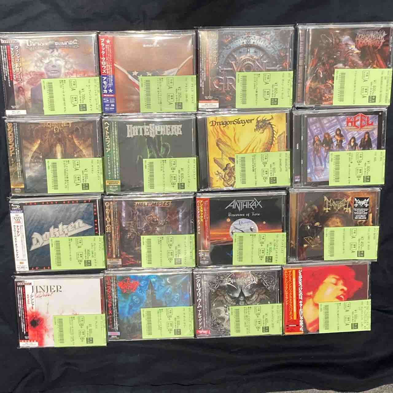メタル中心に良盤まとめて入荷いたしました！！ : ディスクユニオン川崎店