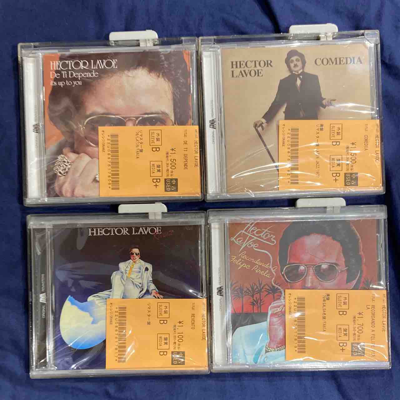 W*O様 CDコレクションまとめ売り 中古入荷情報】サルサCD入荷！Willie Colon、Hector Lavoeなど