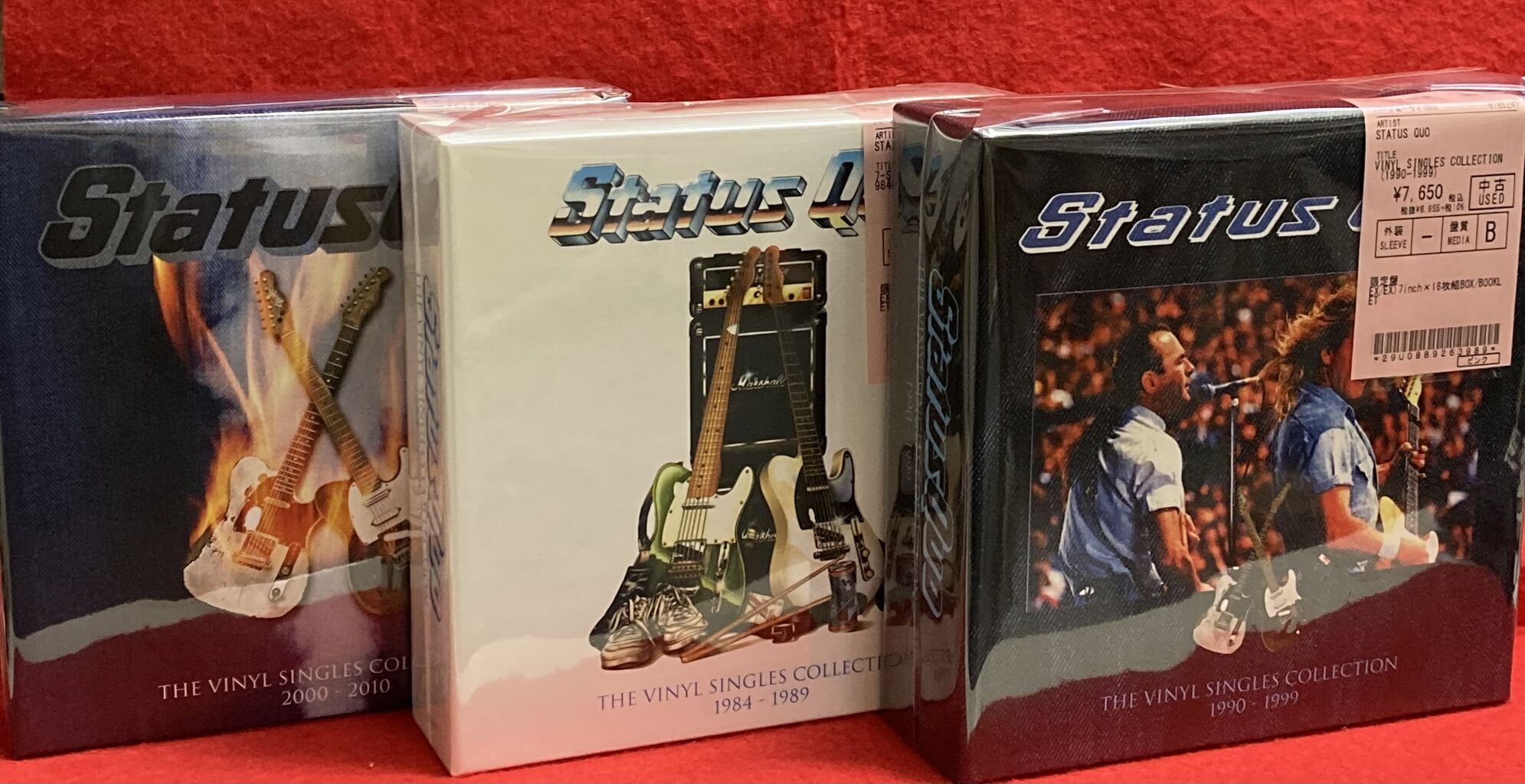 3/3(金)【新着中古CD/レコード】ステータス・クオ7インチBOXや 3/3(金)【新着中古CD/レコード】ステータス・クオ7インチBOXや