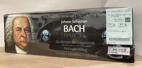 【未開封】国内盤クラシックCDDVDまとめ売り 12/28(日) クラシック中古BOXCD入荷情報 : ディスクユニオン浦和店の