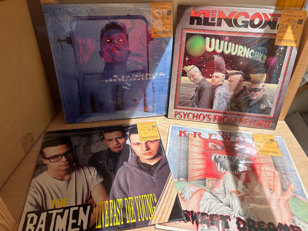9/12(土)サイコビリーを中心に入荷！！PUNKレコード新着情報