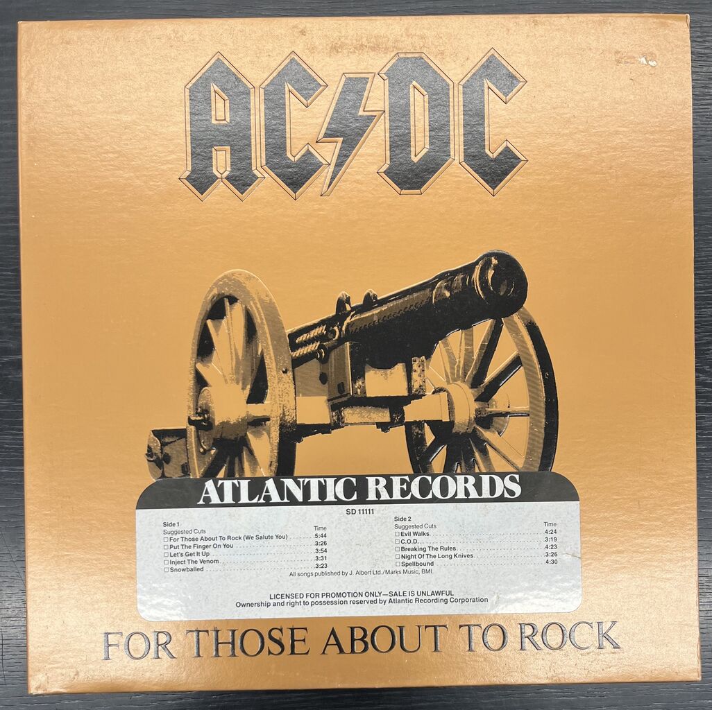 5/28(水)AC/DCの名盤『For Those About To Rock We Salute You』各種
