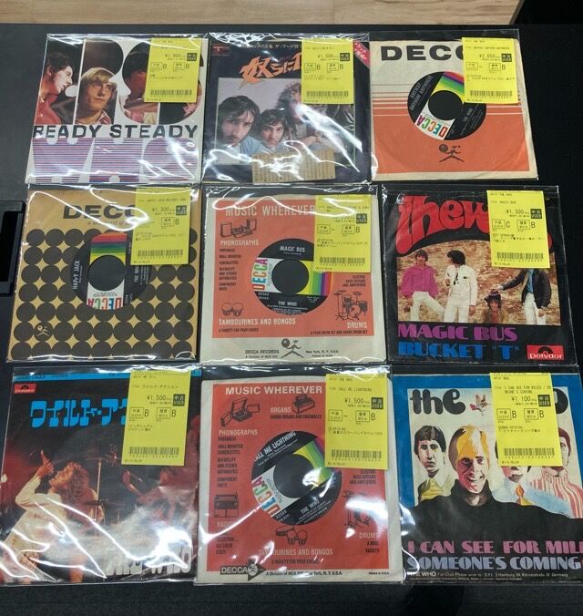 9/28(日)THE WHO(ザ・フー)7インチ多数入荷！！ : ディスクユニオン