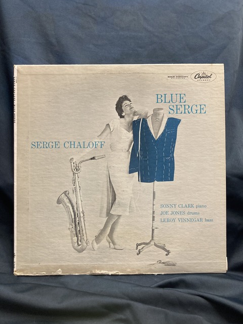 7/25(土)SERGE CHALOFF 『BLUE SERGE』中古レコードがピンポイントで