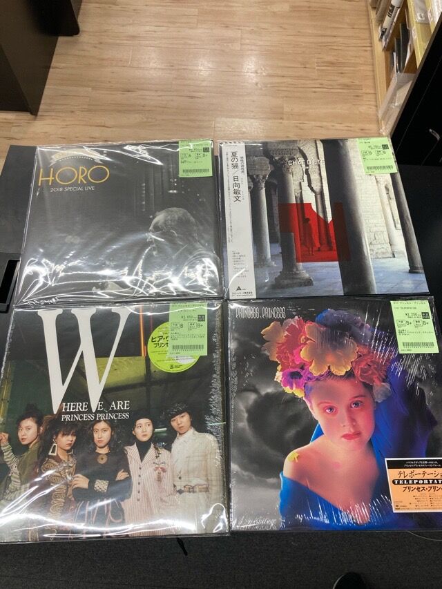 10/16(木)日本のロックポップス中古レコード入荷情報