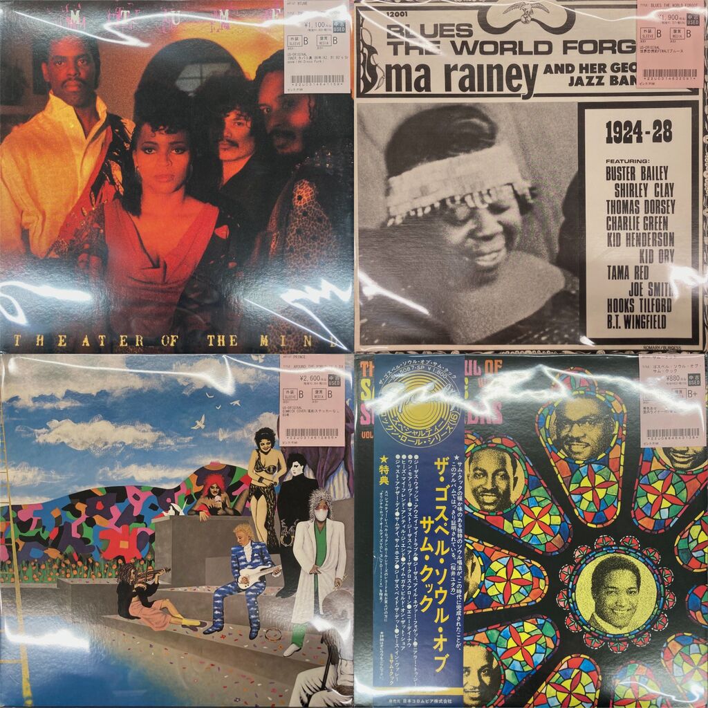 01/31(土) ソウル・ブルースの中古レコードが入荷いたしました