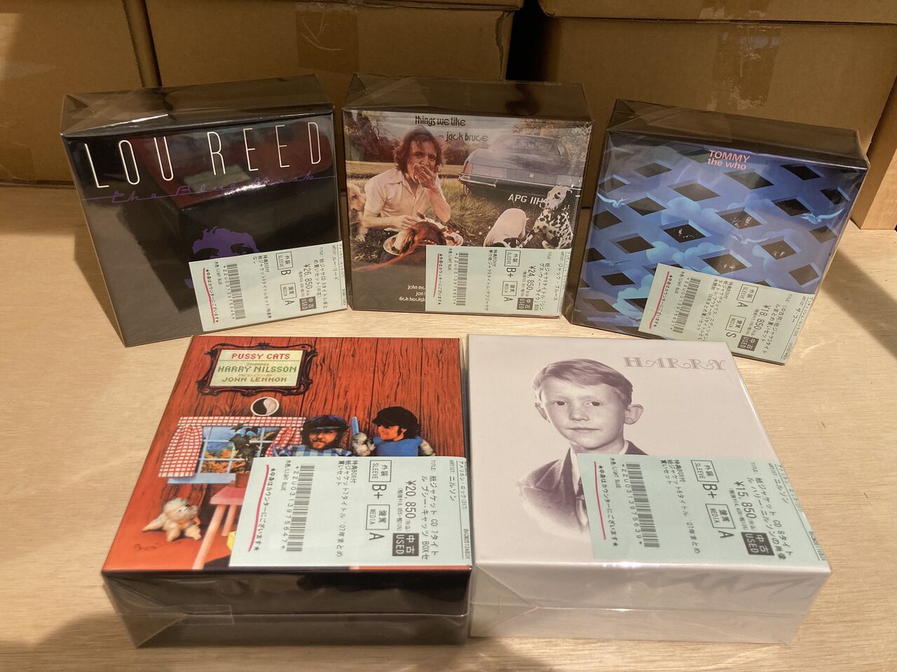 パヴロフス・ドッグ/紙ジャケCD4種・ボックス・セット＋特典帯1、デフジャケ1 パヴロフス・ドッグ/紙ジャケCD4種・ボックス・セット＋特典帯1