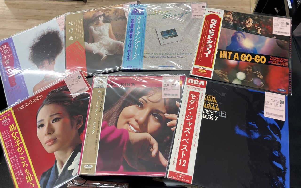 6/8(火)日本のロックポップス 中古レコード新着品リスト！！ハイロウズ