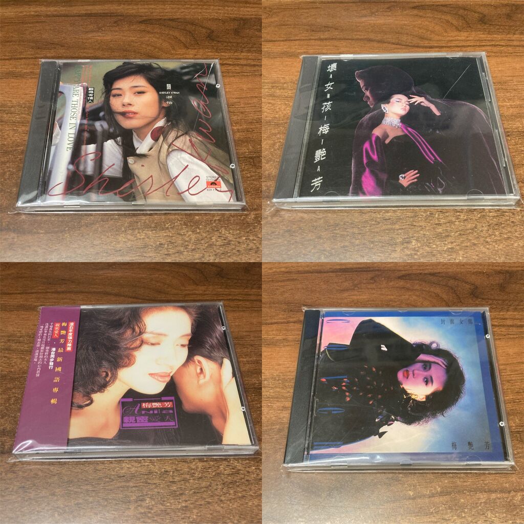 4/29(水)香港や台湾の女性シンガーの中古CDが入荷いたしました