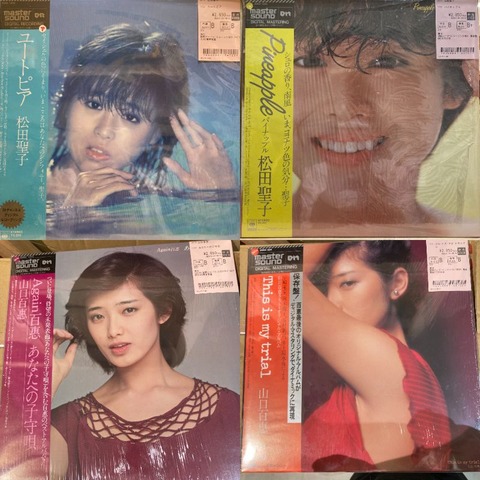 6/9(火) 【J-POP中古レコード入荷情報】女性シンガー＆グループ特集