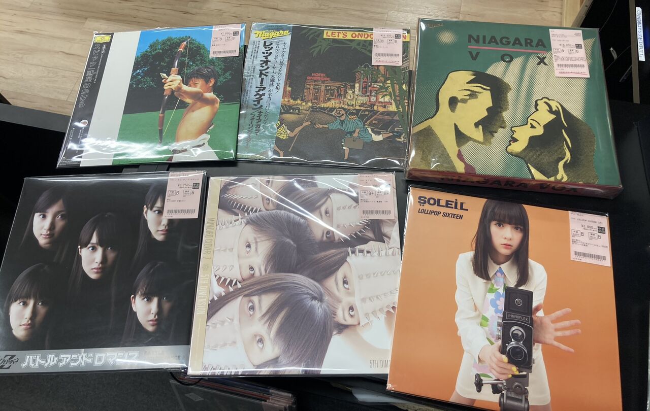 6/8(火)日本のロックポップス 中古レコード新着品リスト！！ハイロウズ