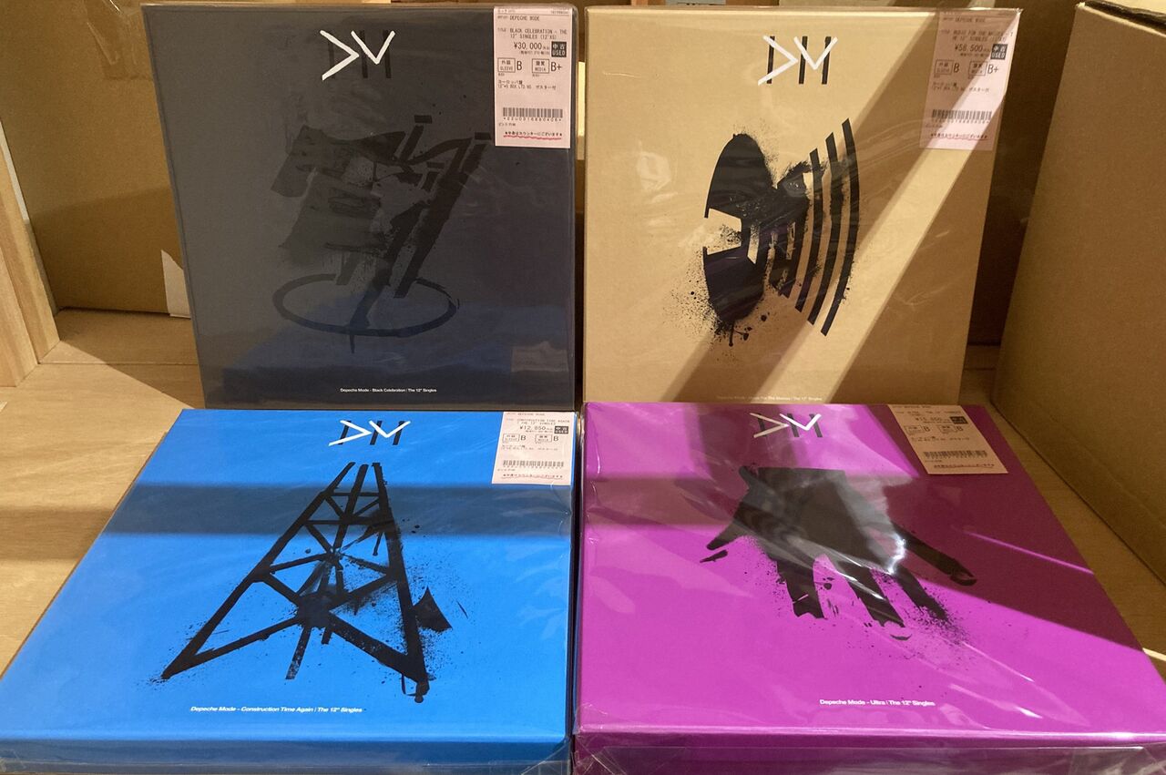 6/5(金) 【DEPECHE MODE大放出！】DEPECHE MODEの希少LP BOXや重量盤LP